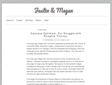 Tablet Screenshot of meganandjustinowen.com